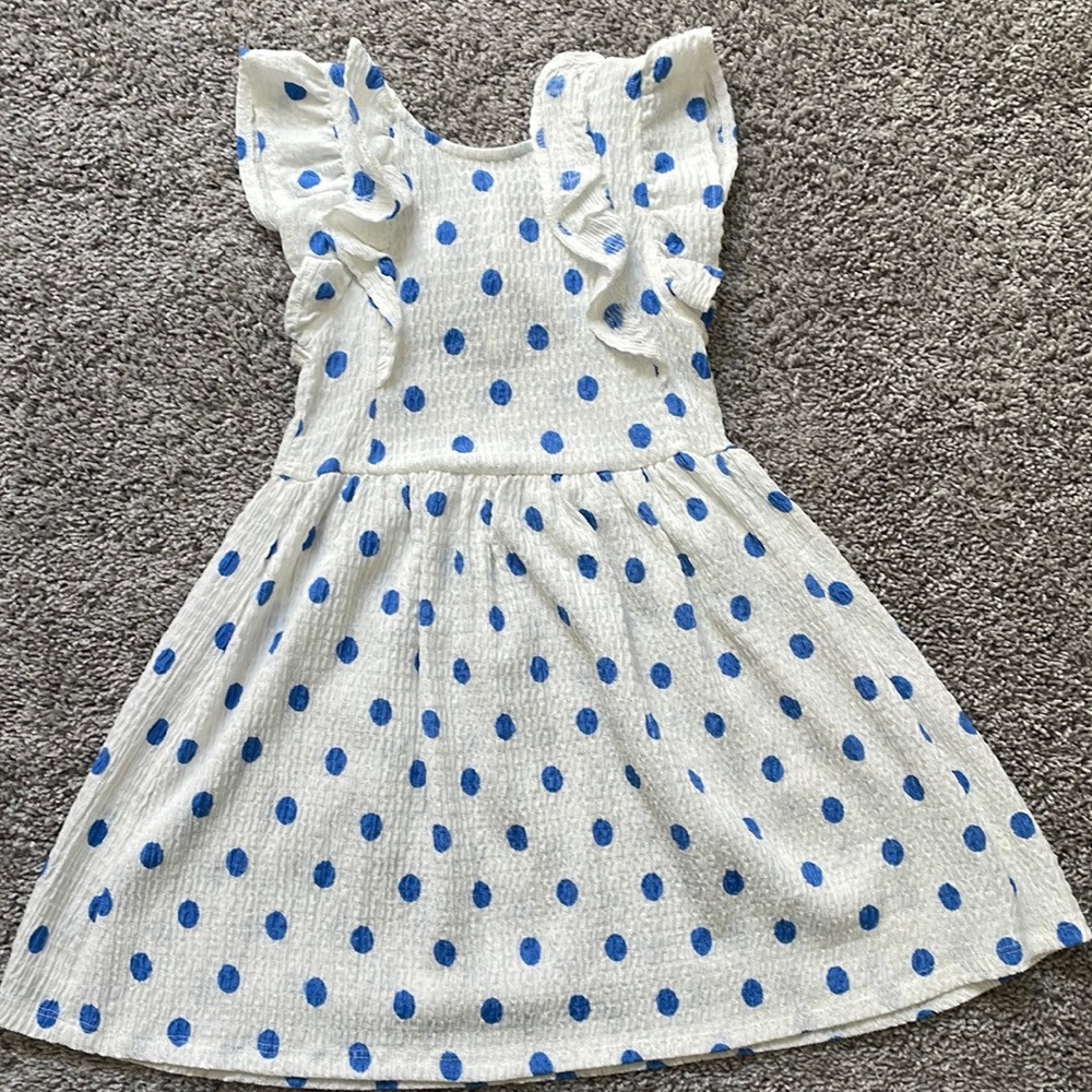 Polka dot dress from Zara